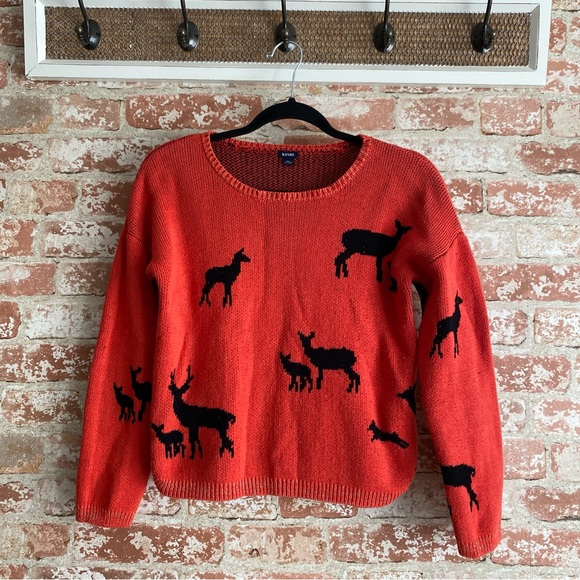 Kiabi Deer Girls Sweater - Picture 1 of 4